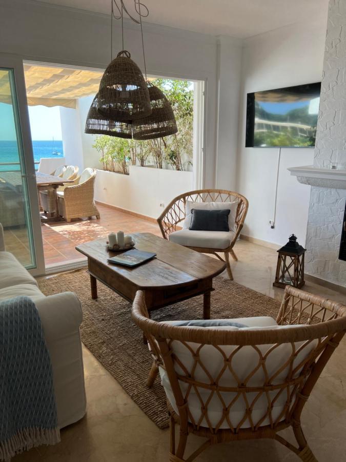 Playa Cristo Amazing Beach Terrace Appartment 埃斯特波纳 外观 照片