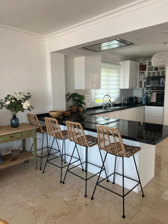Playa Cristo Amazing Beach Terrace Appartment 埃斯特波纳 外观 照片