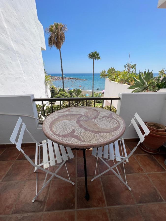 Playa Cristo Amazing Beach Terrace Appartment 埃斯特波纳 外观 照片